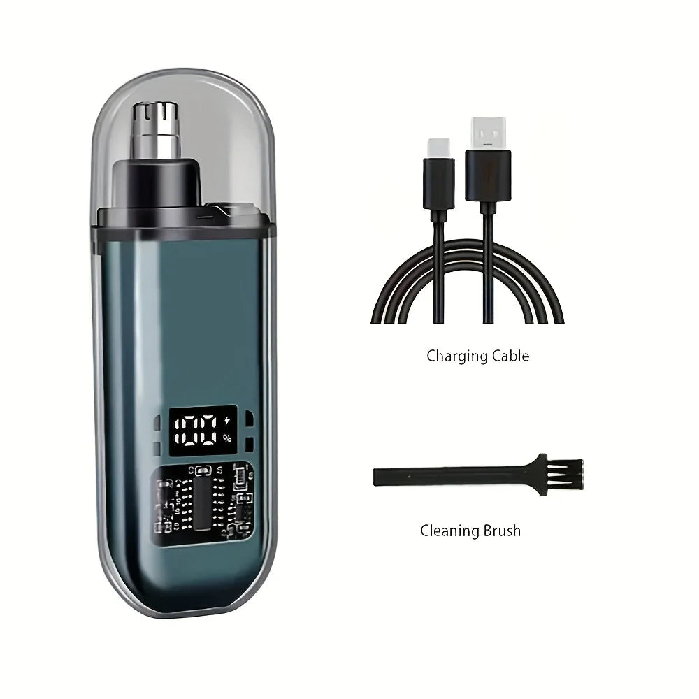 Precision USB Mini Rechargeable Nose & Ear Hair Trimmer
