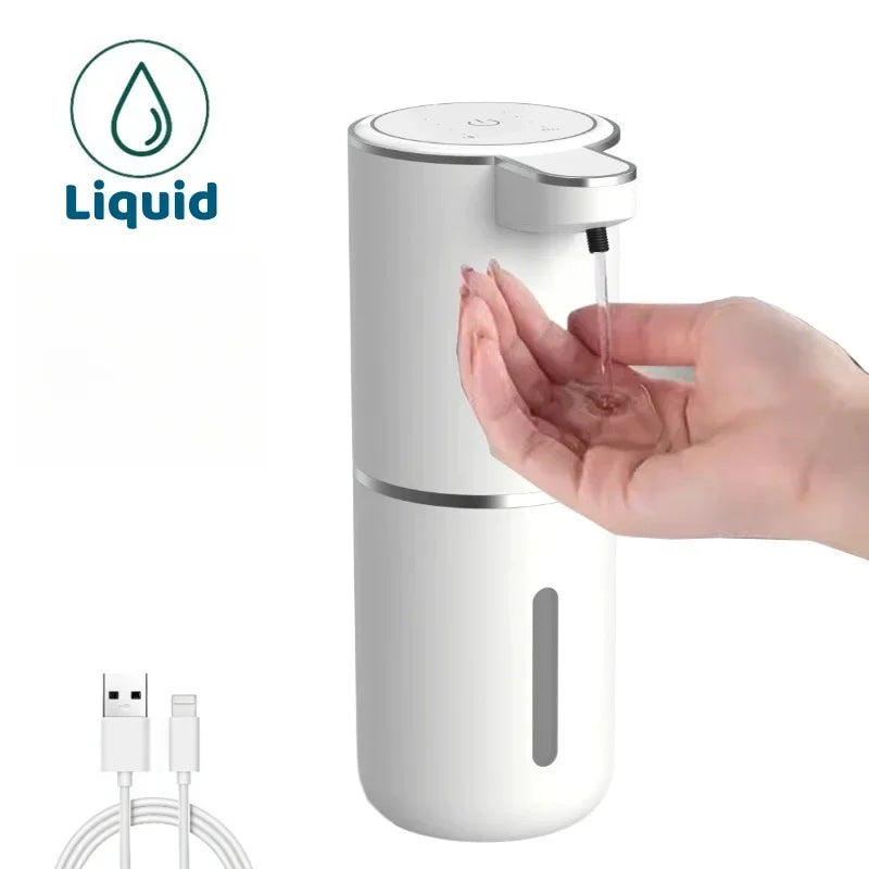 Touchless Automatic Soap Dispenser – USB Rechargeable Infrared Sensor Pump for Liquid & Foam Soap