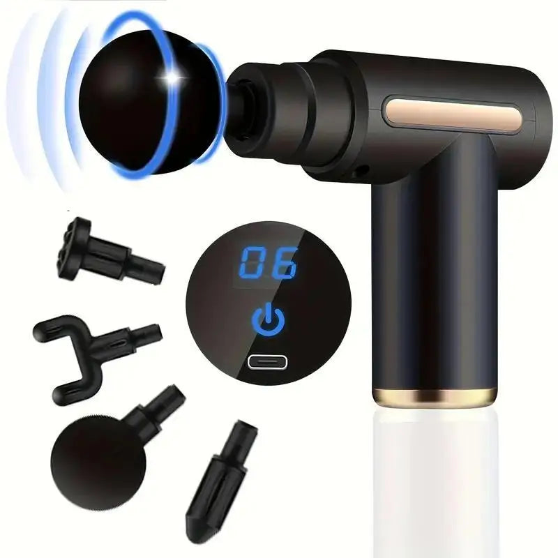 Deep Tissue Percussion Massage Gun – Portable Muscle Relief & Recovery Therapy