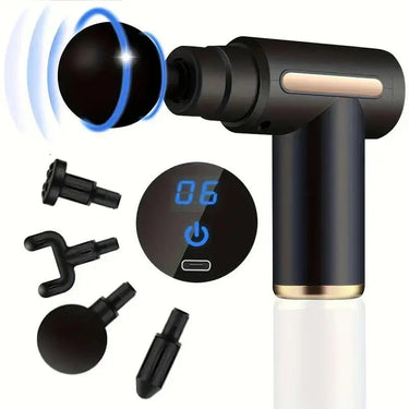 Deep Tissue Percussion Massage Gun – Portable Muscle Relief & Recovery Therapy