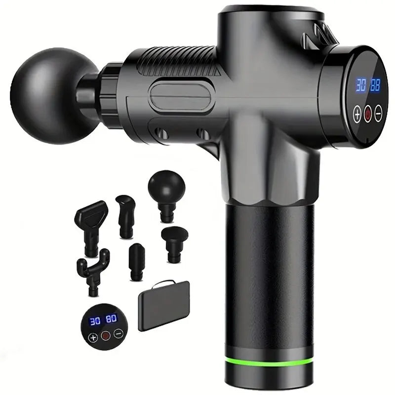 Deep Tissue Percussion Massage Gun – Portable Muscle Relief & Recovery Therapy
