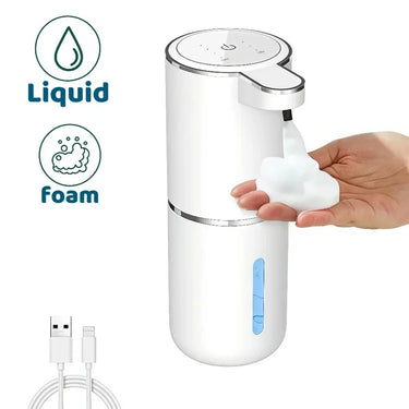 Touchless Automatic Soap Dispenser – USB Rechargeable Infrared Sensor Pump for Liquid & Foam Soap