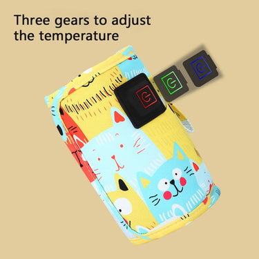 Portable USB Baby Bottle Warmer – Insulated Constant Temperature Travel Sleeve for Milk & Water