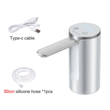 Foldable Automatic Water Dispenser - USB Rechargeable Desktop Bottle Pump