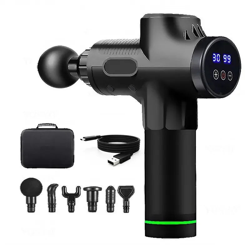 Deep Tissue Percussion Massage Gun – Portable Muscle Relief & Recovery Therapy