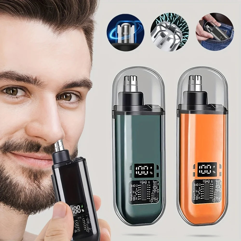 Precision USB Mini Rechargeable Nose & Ear Hair Trimmer