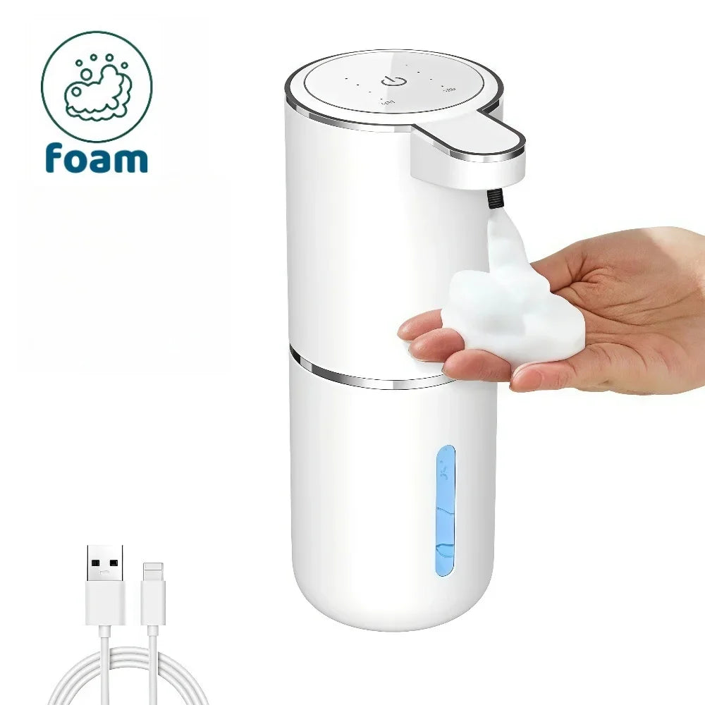 Touchless Automatic Soap Dispenser – USB Rechargeable Infrared Sensor Pump for Liquid & Foam Soap