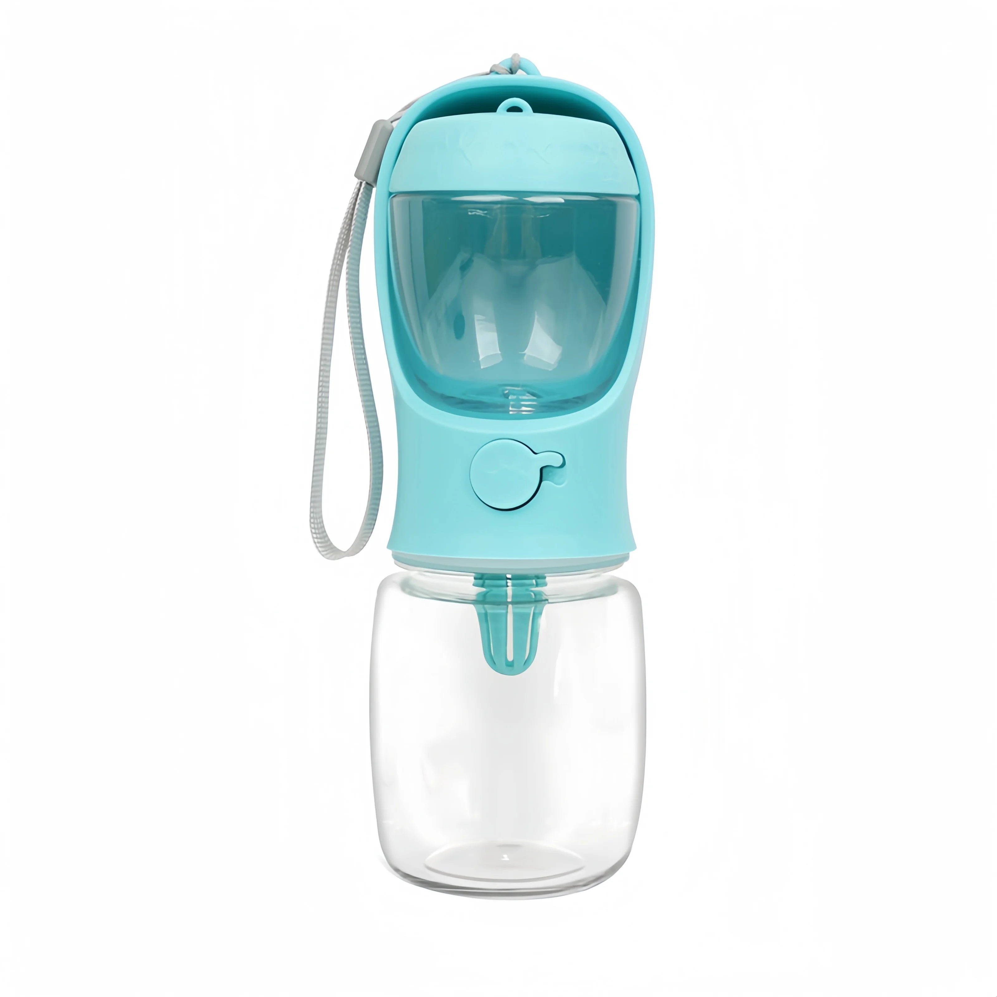 2-in-1 Portable Pet Water Bottle & Food Container – Leak-Proof Travel Feeder for Dogs & Cats