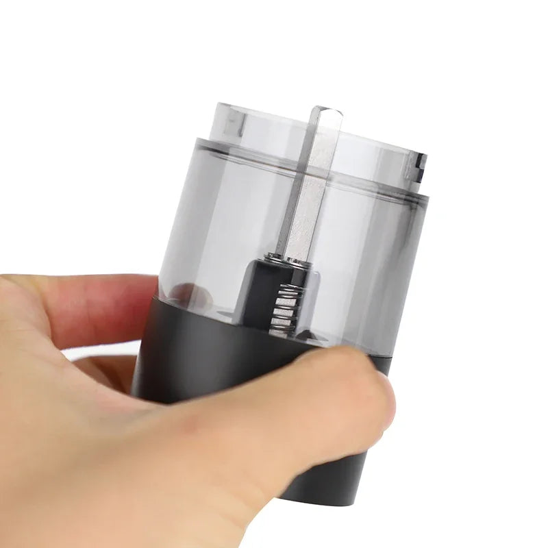 Professional Electric Salt and Pepper Grinder Set – One-Touch Rechargeable Automatic with Adjustable Coarseness