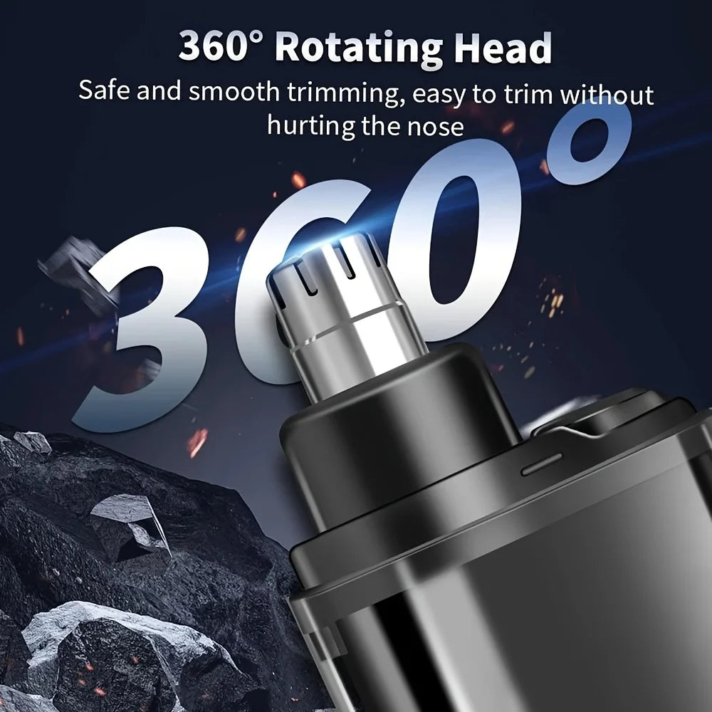 Precision USB Mini Rechargeable Nose & Ear Hair Trimmer