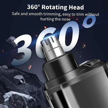 Precision USB Mini Rechargeable Nose & Ear Hair Trimmer
