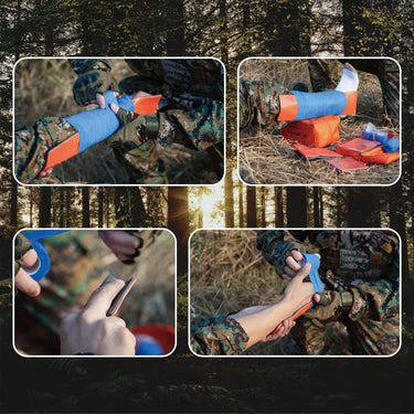 SANKE RESCUE Universal First Aid Splint – Flexible Waterproof Emergency Limb & Wrist Support