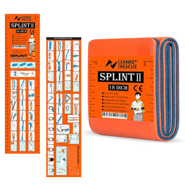 SANKE RESCUE Universal First Aid Splint – Flexible Waterproof Emergency Limb & Wrist Support