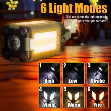 1000W Solar LED Camping Lantern – USB Rechargeable, 3 Light Modes, Portable Emergency Power Bank