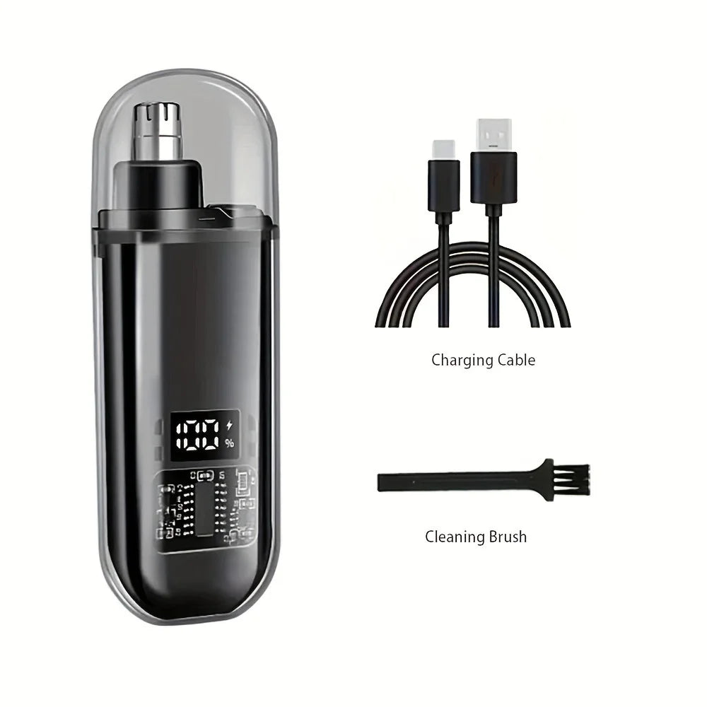 Precision USB Mini Rechargeable Nose & Ear Hair Trimmer