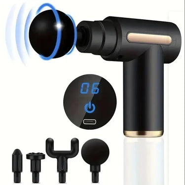 Deep Tissue Percussion Massage Gun – Portable Muscle Relief & Recovery Therapy