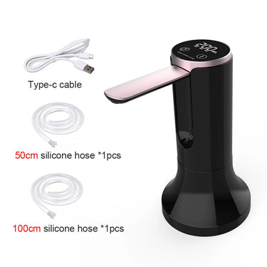 Foldable Automatic Water Dispenser - USB Rechargeable Desktop Bottle Pump
