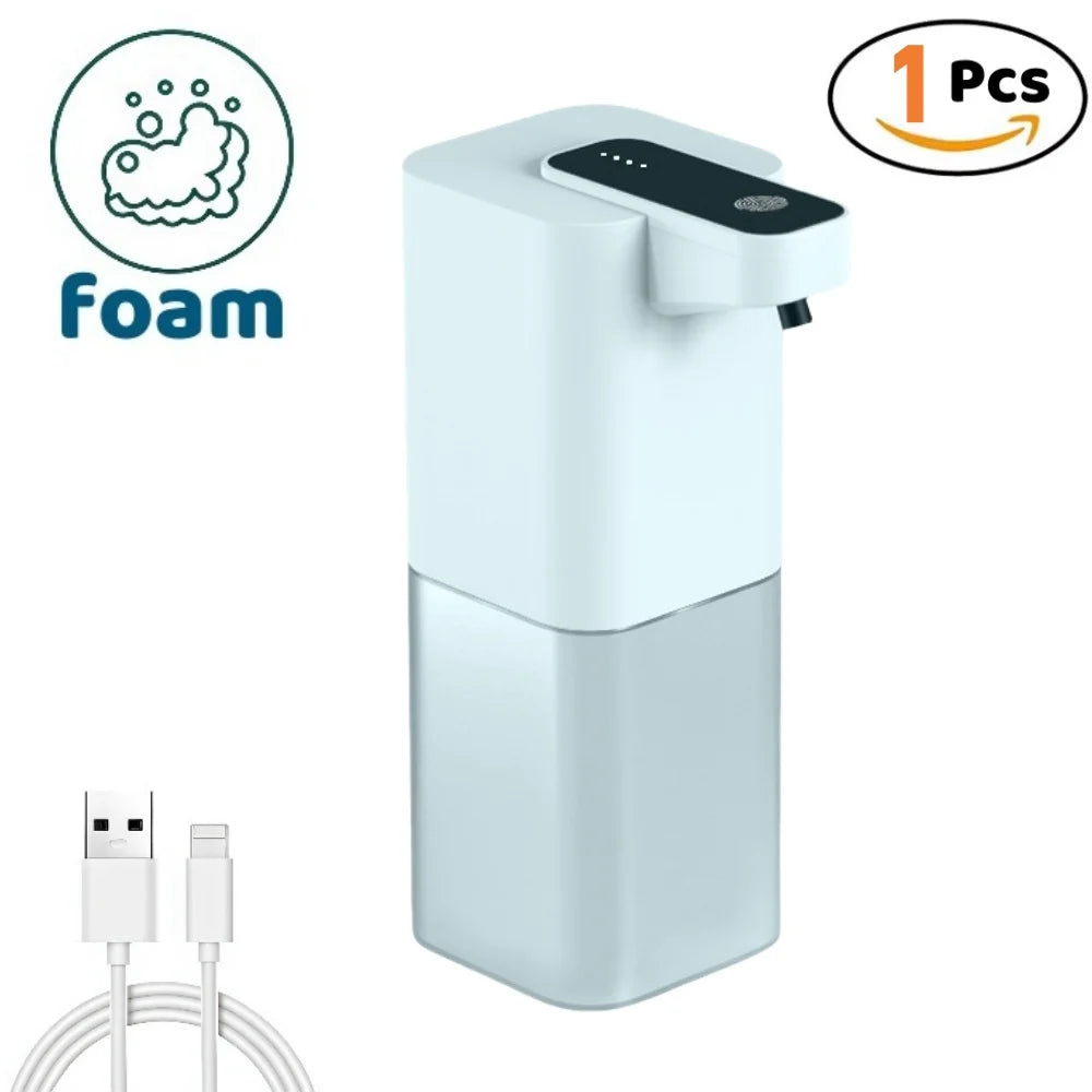 Touchless Automatic Soap Dispenser – USB Rechargeable Infrared Sensor Pump for Liquid & Foam Soap
