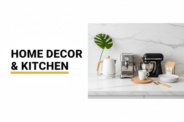 Home Decor & Kitchen Banner